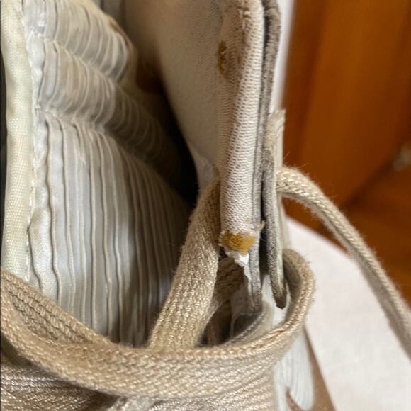 Nike Women's Dunk Sky High Wedge Sneakers Light Bone Metallic Red Bronze - 10 - Picture 11 of 12